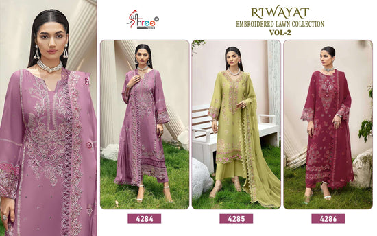 Shree Fab Riwayat Vol 02 Pakistani Suit - Amrah Wholesale