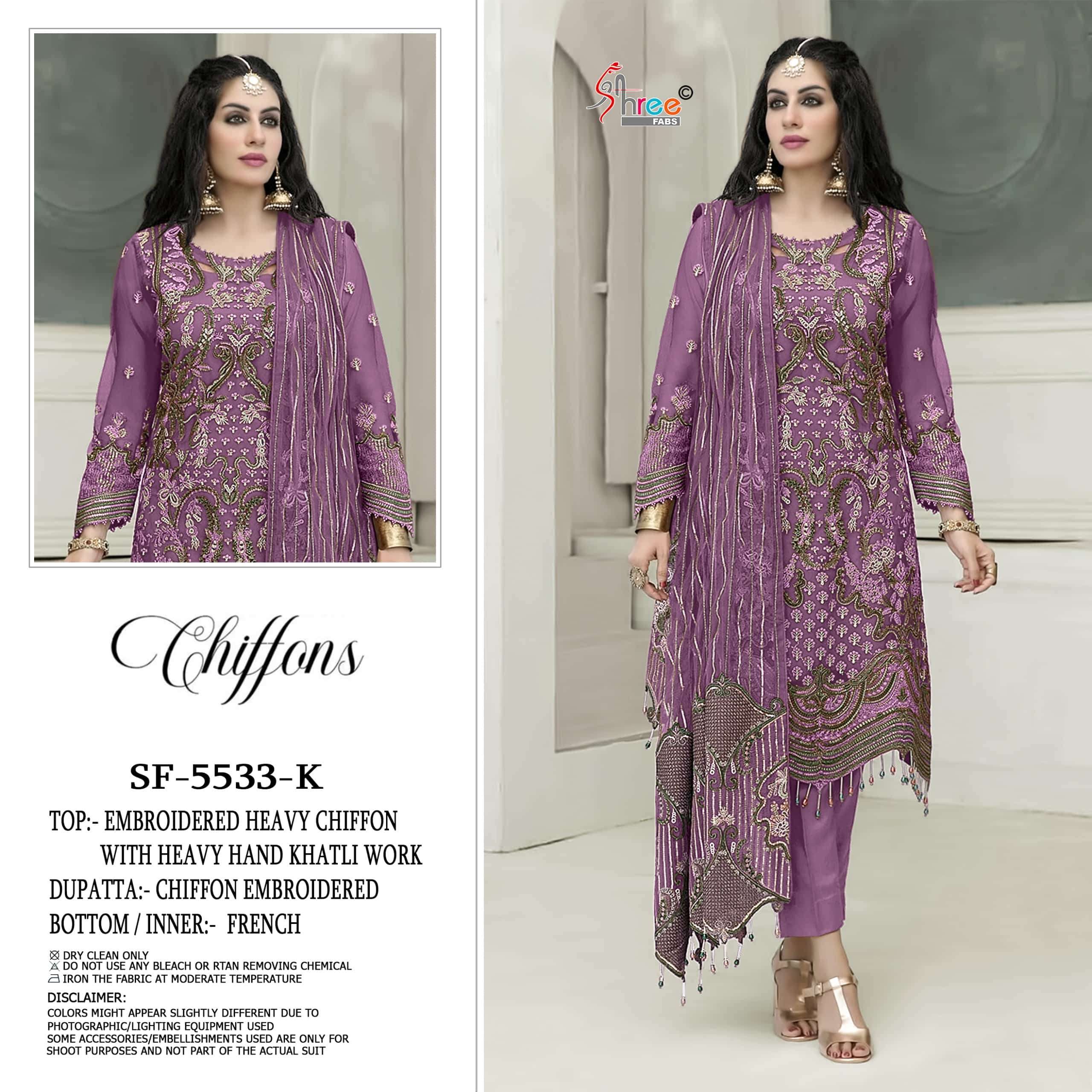 Shree Fab Sf - 5533 H To K - Amrah Wholesale