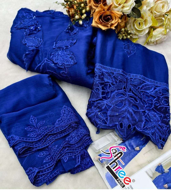 Shree Fab SF-5561 B Series Chiffon Embroidery Pakistani Dress - Amrah Wholesale