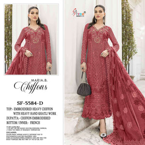 Shree Fab SF-5584 Chiffon Embroidered Pakistani Suit Set
