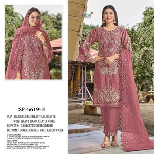 Shree Fab SF-5619 Faux Georgette Pakistani Suit