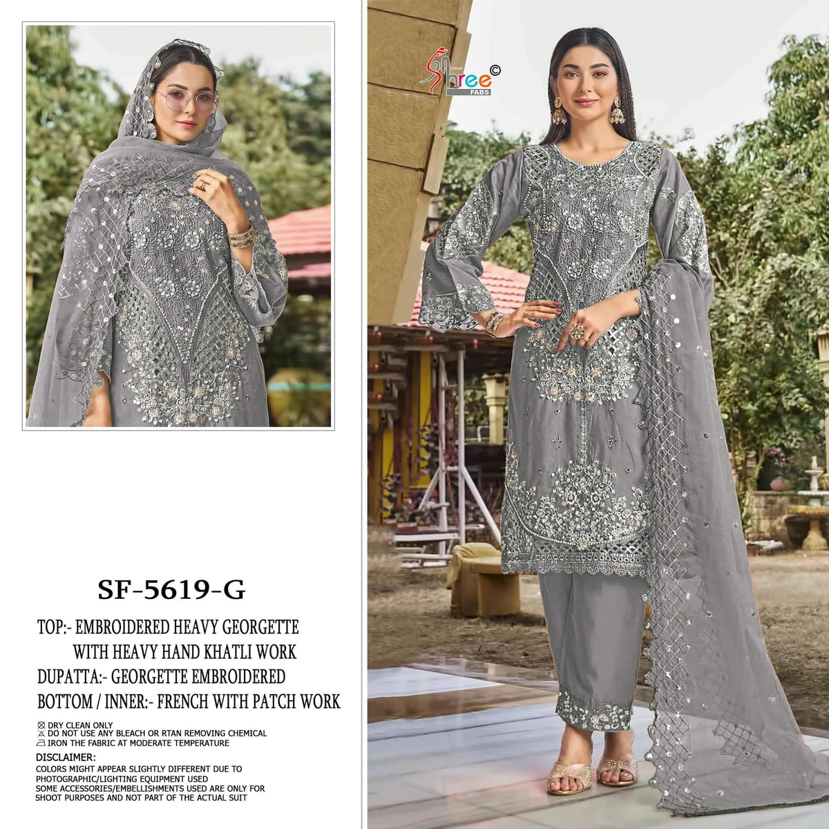 Shree Fab SF-5619 Faux Georgette Pakistani Suit