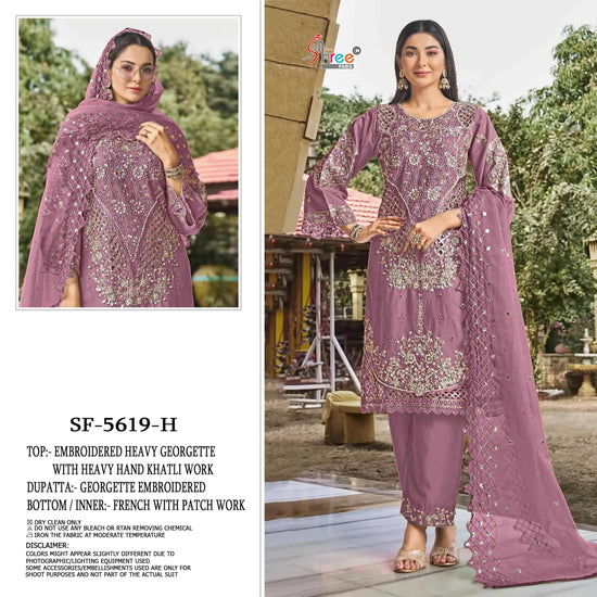 Shree Fab SF-5619 Faux Georgette Pakistani Suit
