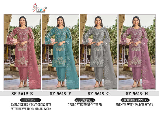 Shree Fab SF-5619 Faux Georgette Pakistani Suit