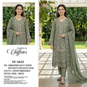 Shree Fab SF-5622 Chiffon Embroidered Pakistani Suit