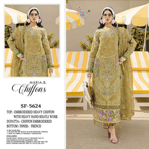 SHREE FAB SF-5624 Chiffon Pakistani Suit