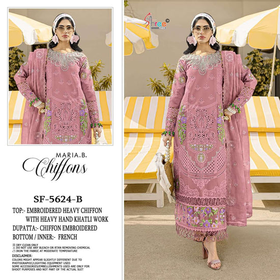 SHREE FAB SF-5624 Chiffon Pakistani Suit