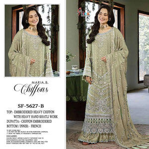 SHREE FAB SF-5627 Chiffon Embroidery Pakistani Suit