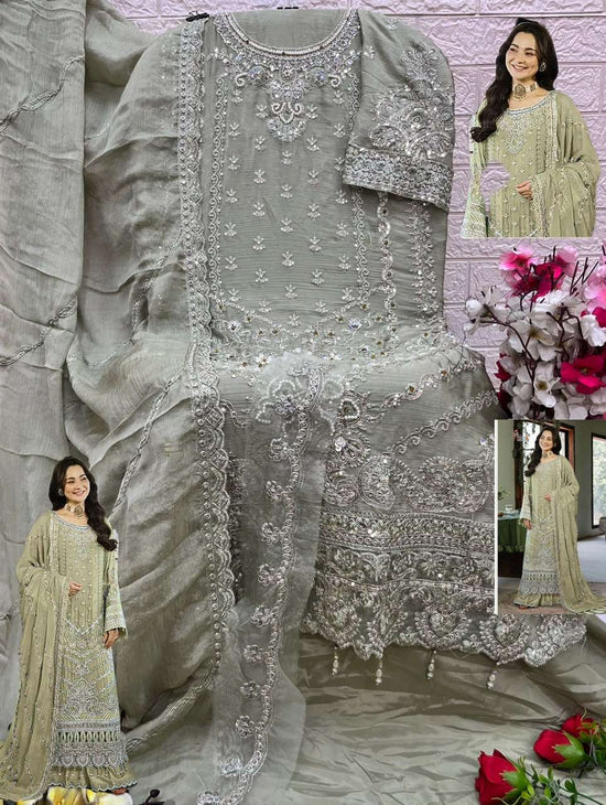 SHREE FAB SF-5627 Chiffon Embroidery Pakistani Suit