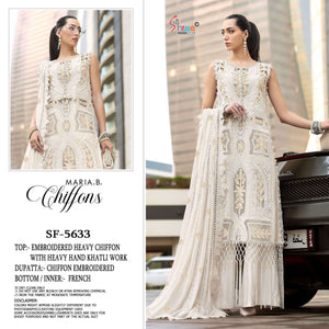 Shree Fab SF-5633 Chiffon Embroidered Pakistani Suit