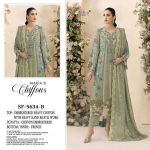 SHREE FAB SF-5634 Heavy Chiffon Embroidery Pakistani Suit
