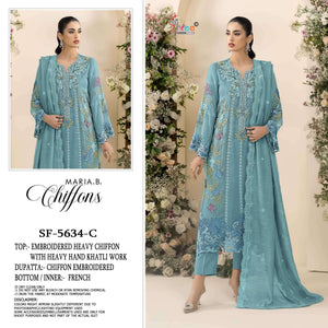 SHREE FAB SF-5634 Heavy Chiffon Embroidery Pakistani Suit