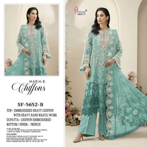 Shree Fab SF-5652 Chiffon Embroidered Pakistani Suit