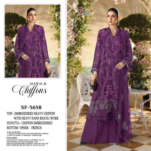 Shree Fab SF-5658 Chiffon Embroidered Pakistani Suit Set