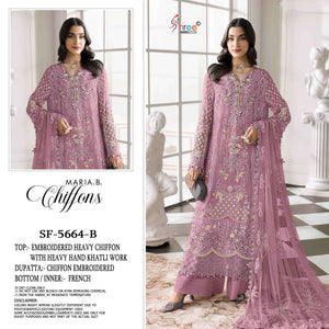 Shree Fab SF-5664 Chiffon Embroidered Moti Work Pakistani Salwar Suit