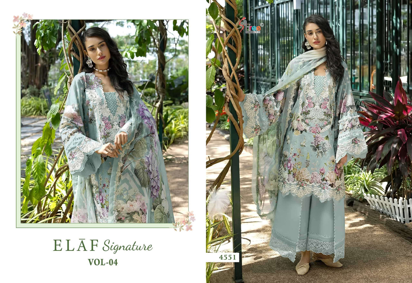 Shree Fab Signature Vol-4 Cotton Printed Pakistani Suit