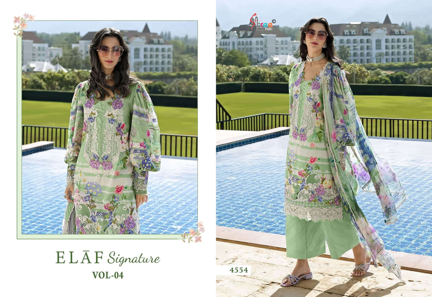 Shree Fab Signature Vol-4 Cotton Printed Pakistani Suit