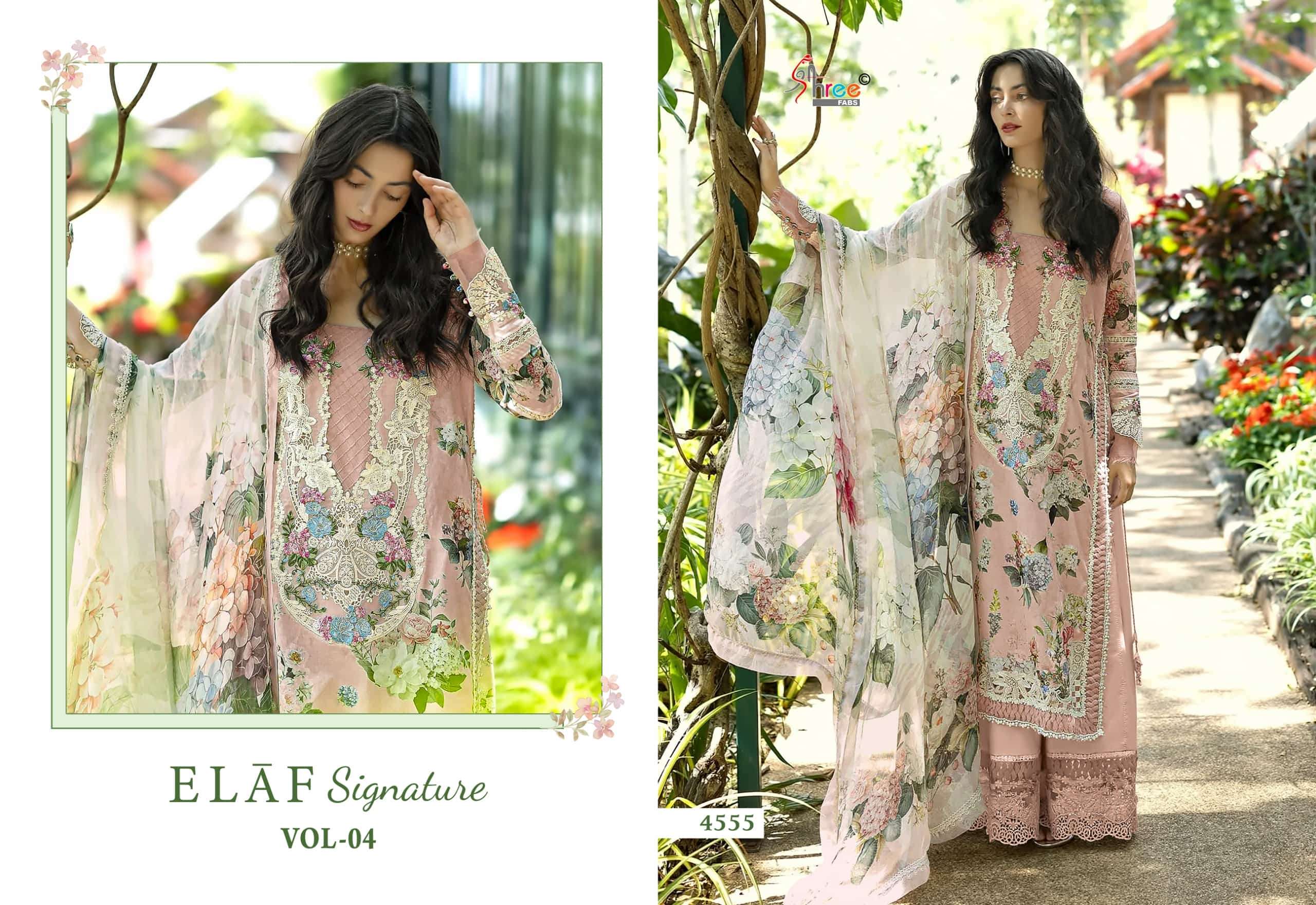 Shree Fab Signature Vol-4 Cotton Printed Pakistani Suit