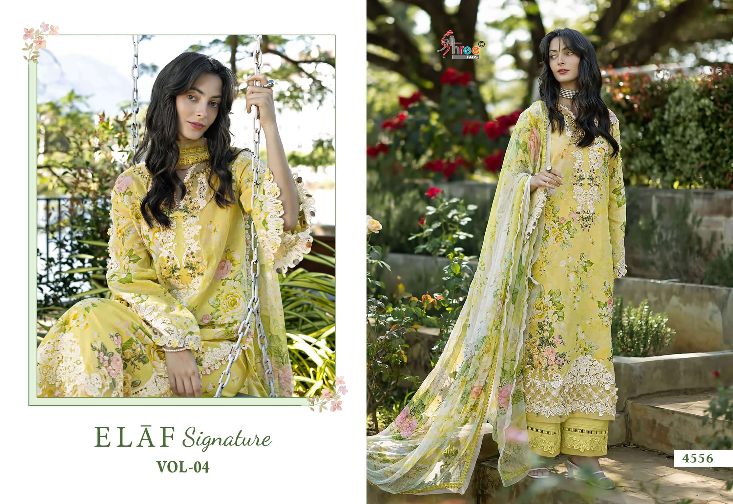 Shree Fab Signature Vol-4 Cotton Printed Pakistani Suit