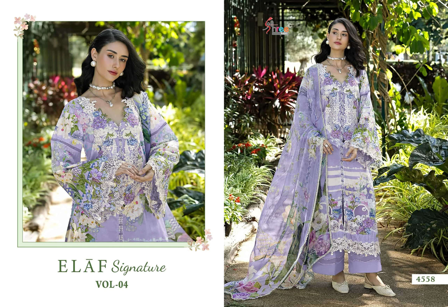 Shree Fab Signature Vol-4 Cotton Printed Pakistani Suit