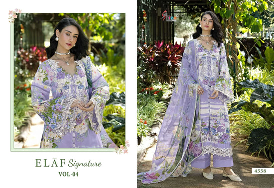 Shree Fab Signature Vol-4 Cotton Printed Pakistani Suit