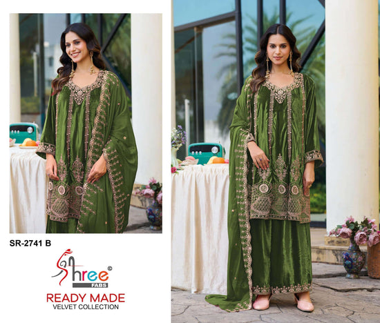 Shree Fab SR-2741 Velvet Pakistani Suit