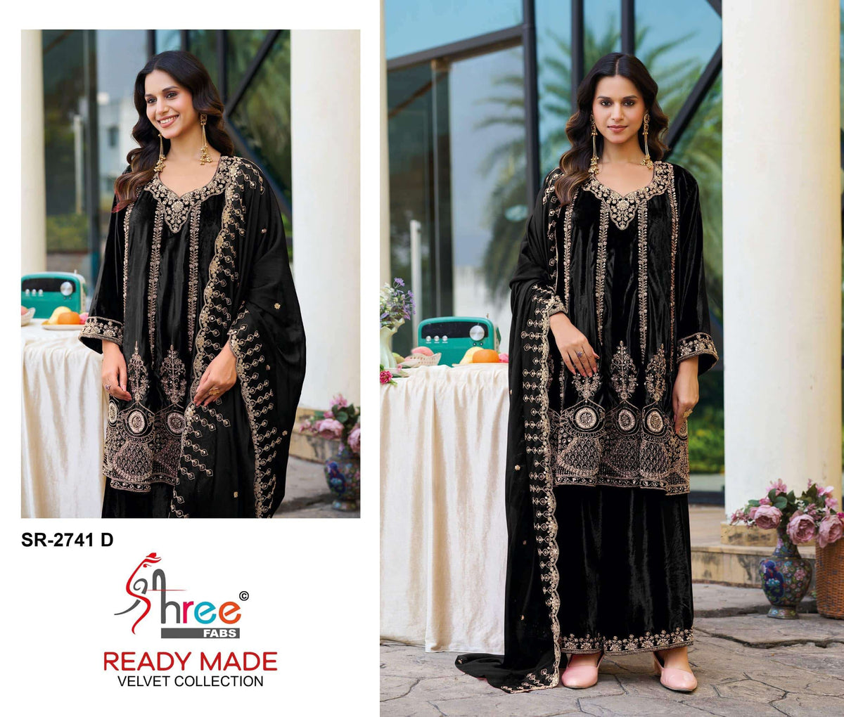 Shree Fab SR-2741 Velvet Pakistani Suit