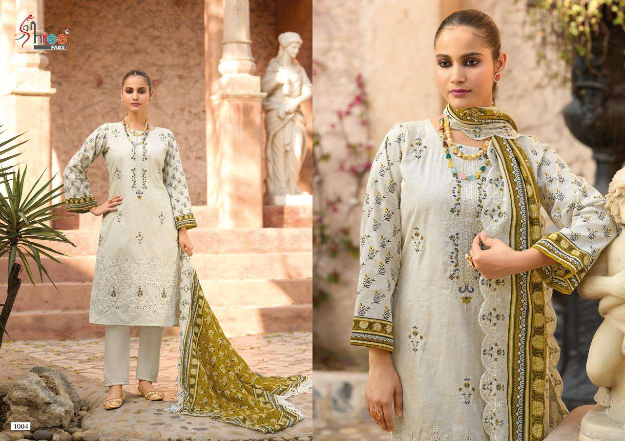 Shree Fabs Bin Saeed Lawn Collection Vol - 25 - Amrah Wholesale
