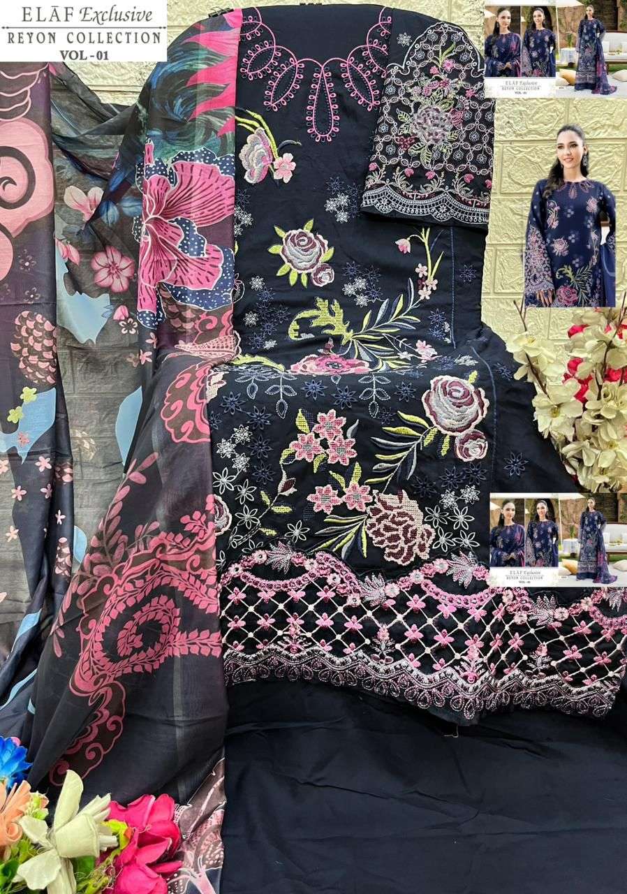 Shree Fabs Elaf Exclusive Vol-01