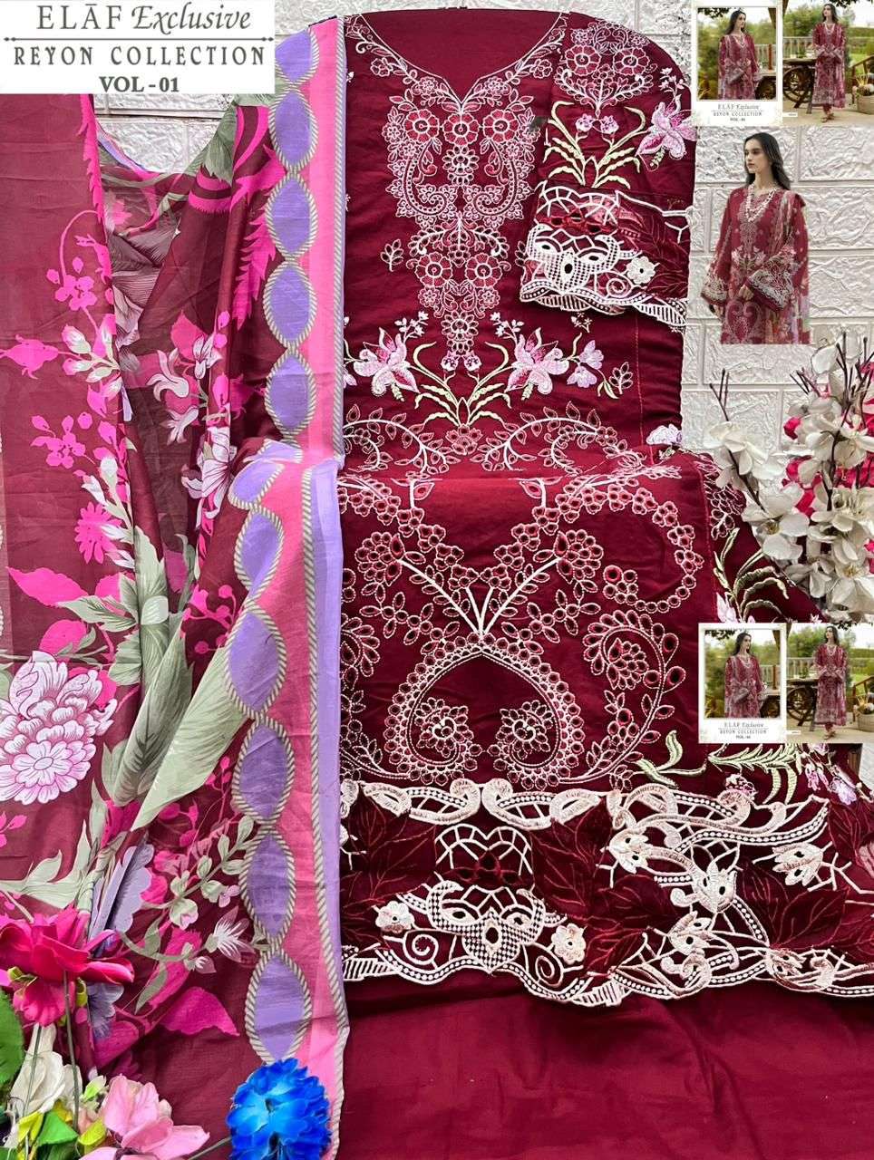 Shree Fabs Elaf Exclusive Vol-01