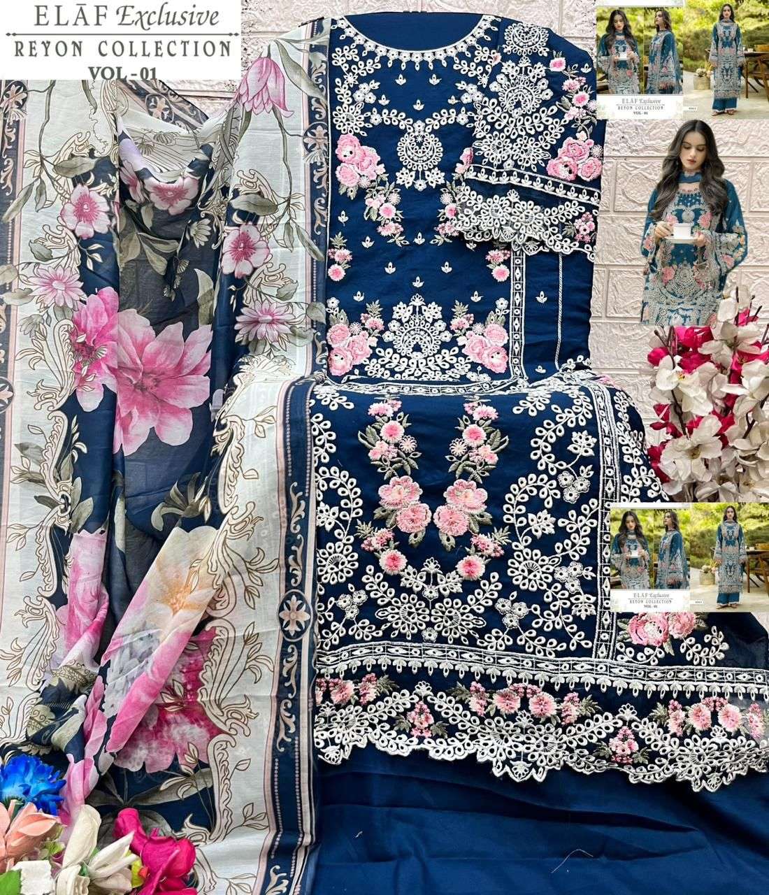 Shree Fabs Elaf Exclusive Vol-01