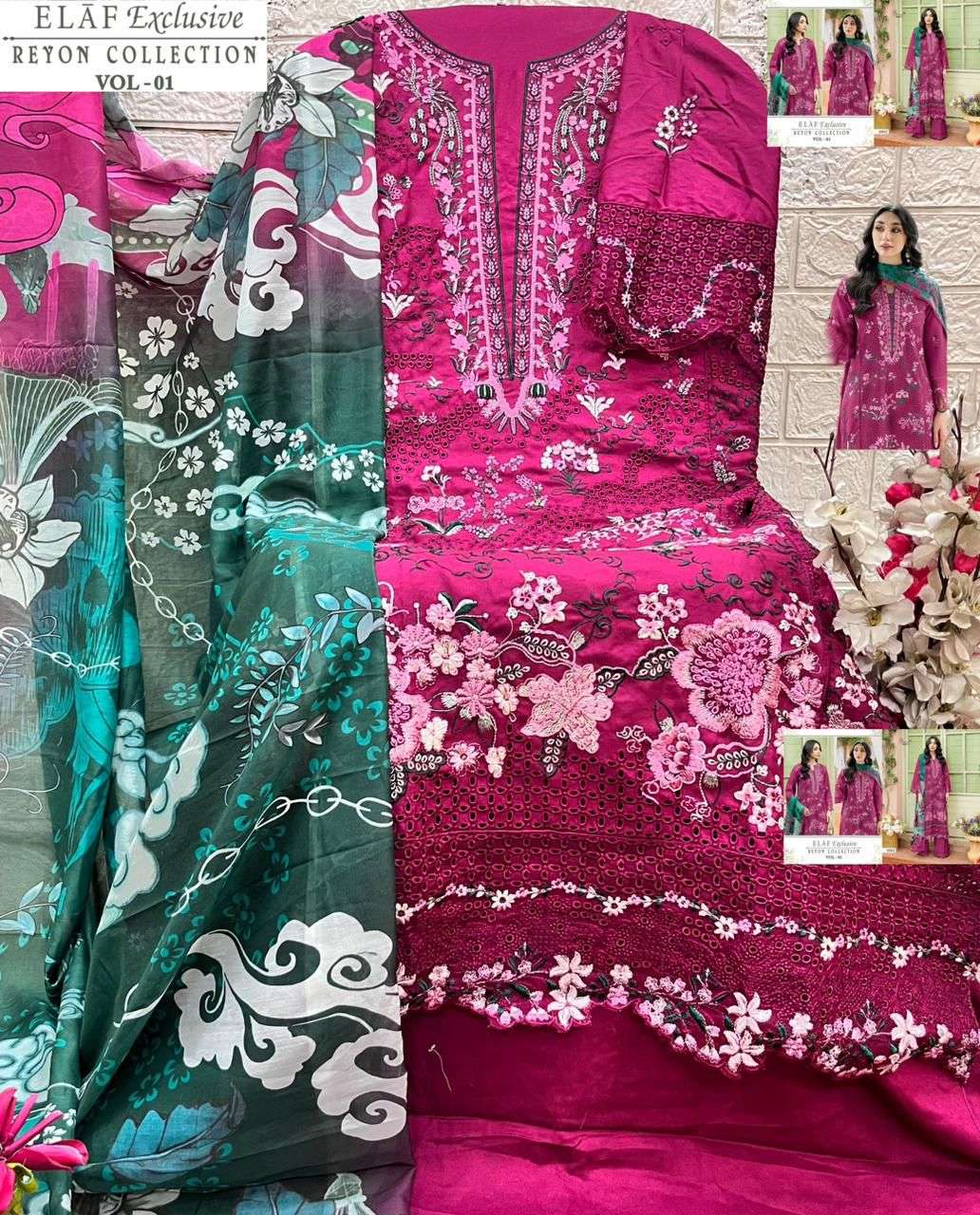 Shree Fabs Elaf Exclusive Vol-01