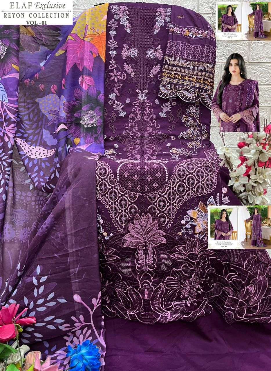 Shree Fabs Elaf Exclusive Vol-01