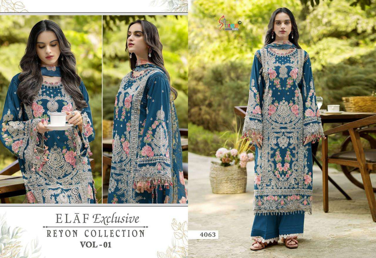 Shree Fabs Elaf Exclusive Vol-01