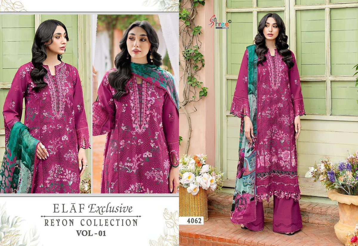 Shree Fabs Elaf Exclusive Vol-01