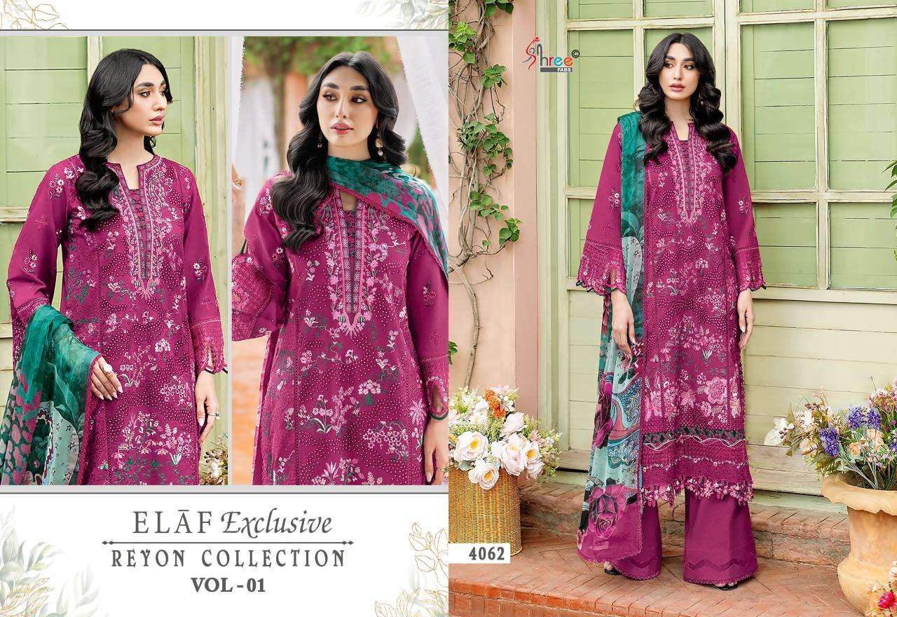 Shree Fabs Elaf Exclusive Vol-01