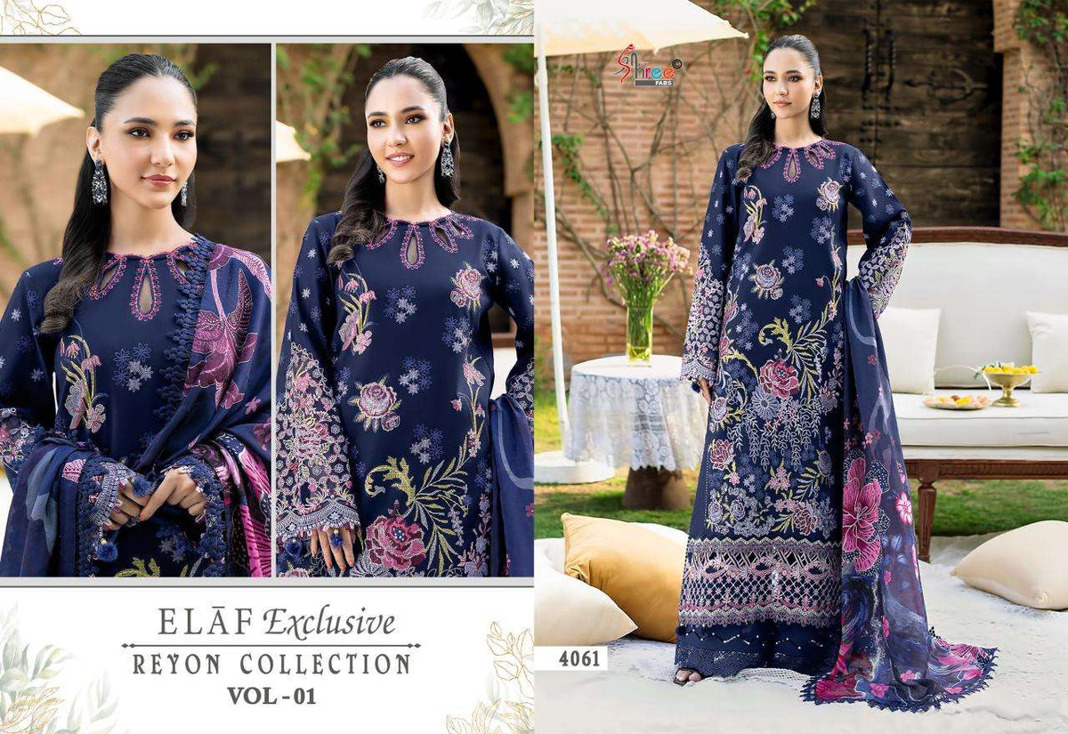 Shree Fabs Elaf Exclusive Vol-01