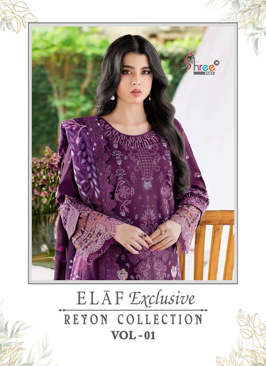 Shree Fabs Elaf Exclusive Vol-01