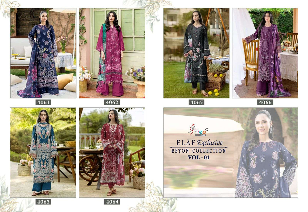 Shree Fabs Elaf Exclusive Vol-01