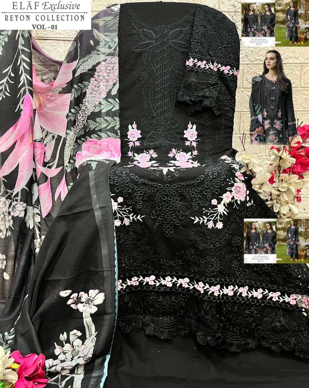 Shree Fabs Elaf Exclusive Vol-01