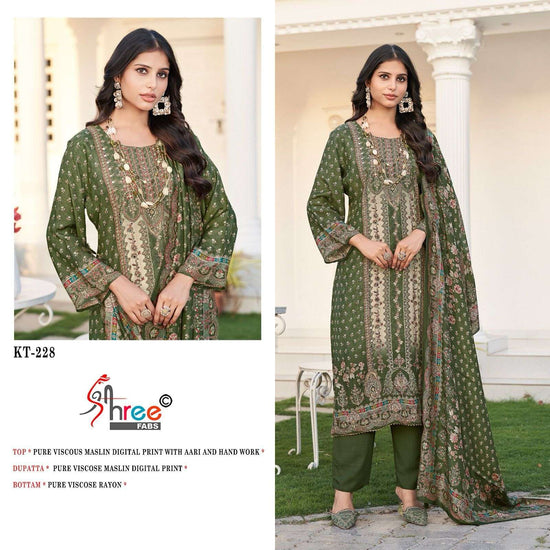 Shree Fabs KT - 228 Pakistani Suit Wholesale Catalogue - Amrah Wholesale