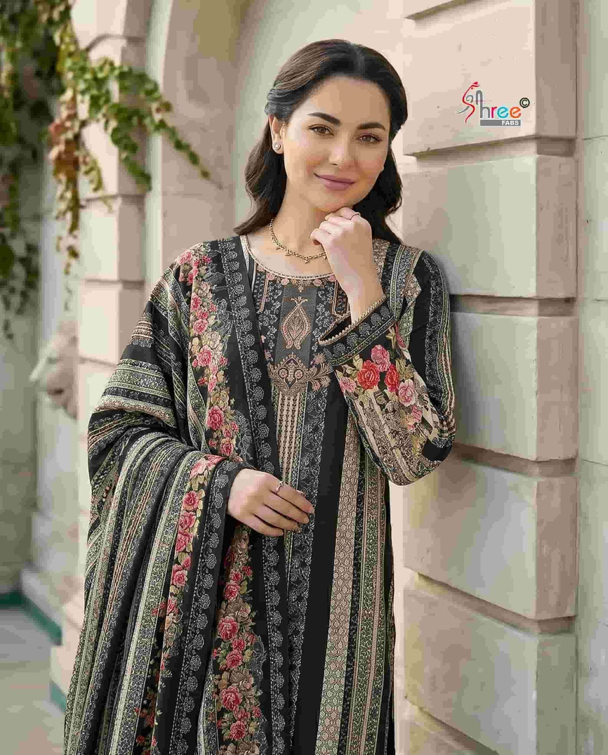 Shree Fabs Kt 360 Muslin Pakistani Suit - Amrah Wholesale