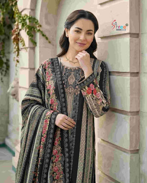 Shree Fabs Kt 360 Muslin Pakistani Suit - Amrah Wholesale