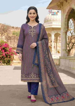Shree Fabs Kt 365 Pure Muslin Pakistani Suit - Amrah Wholesale