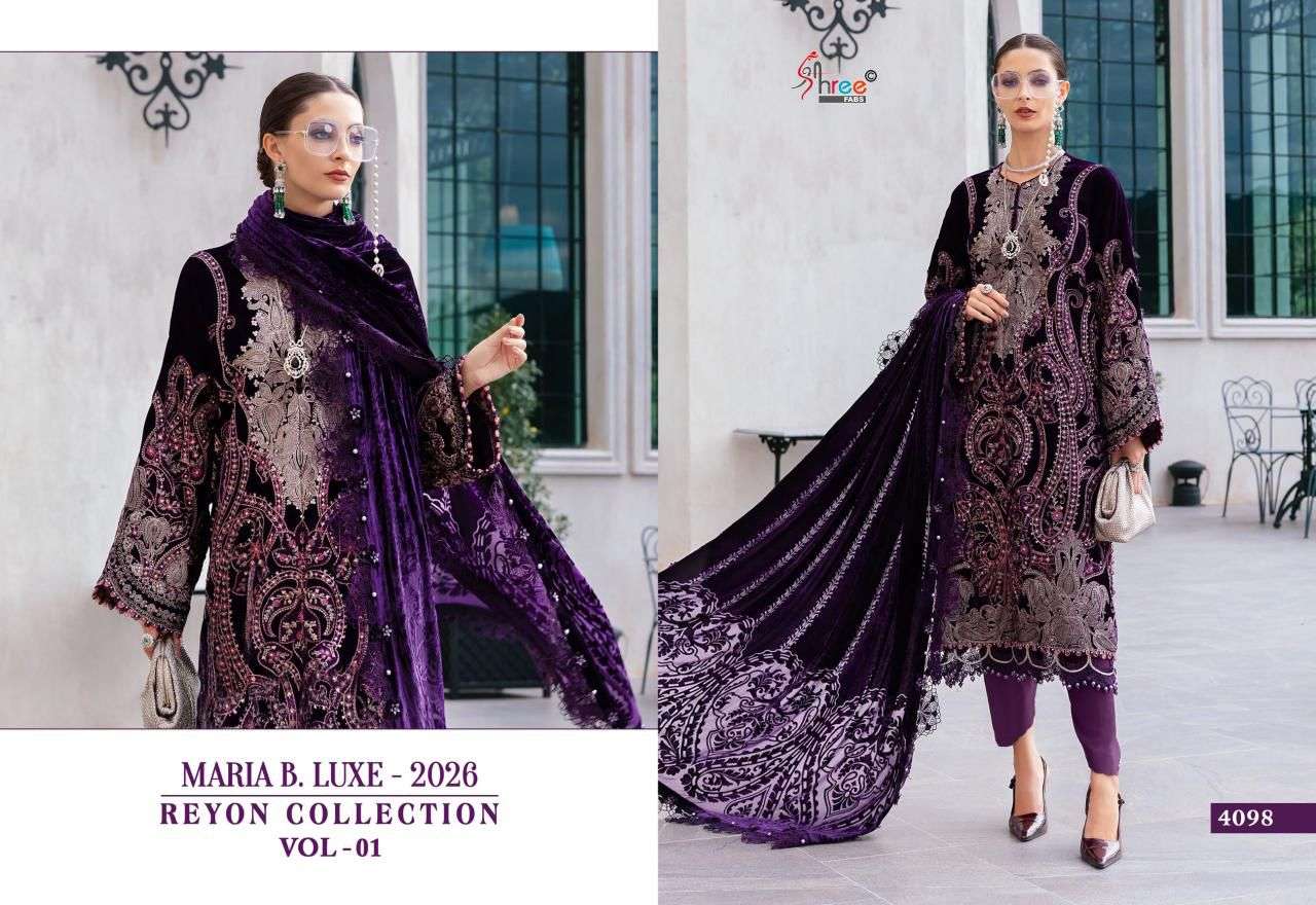 Shree Fabs Maria.b Luxury Vol-01