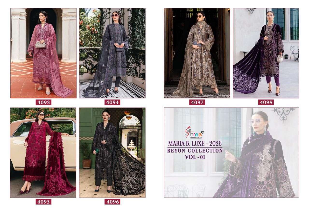 Shree Fabs Maria.b Luxury Vol-01