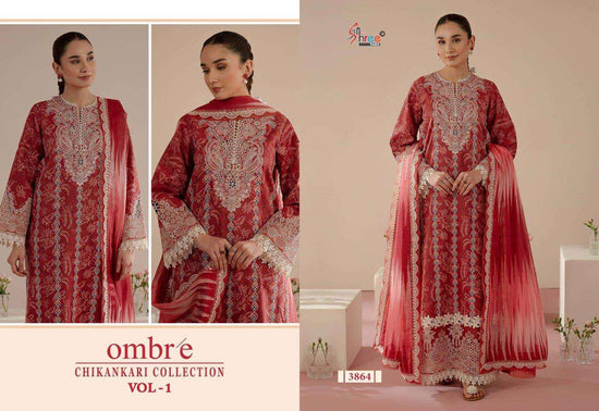Shree Fabs Ombre Chikankari Vol-01