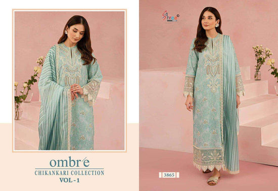 Shree Fabs Ombre Chikankari Vol-01