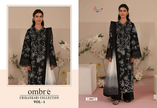 Shree Fabs Ombre Chikankari Vol-01