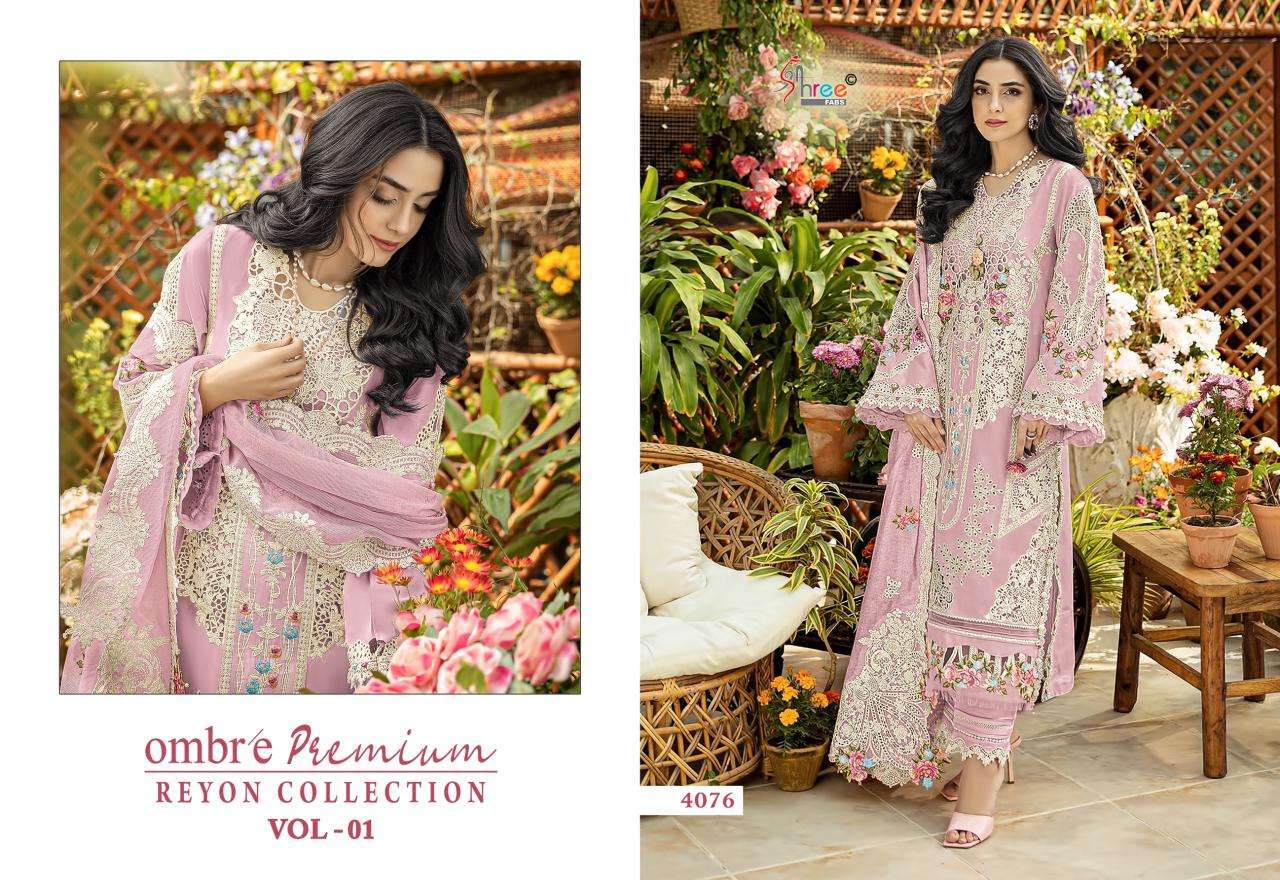 Shree Fabs Ombre Premium Rayon Vol-01